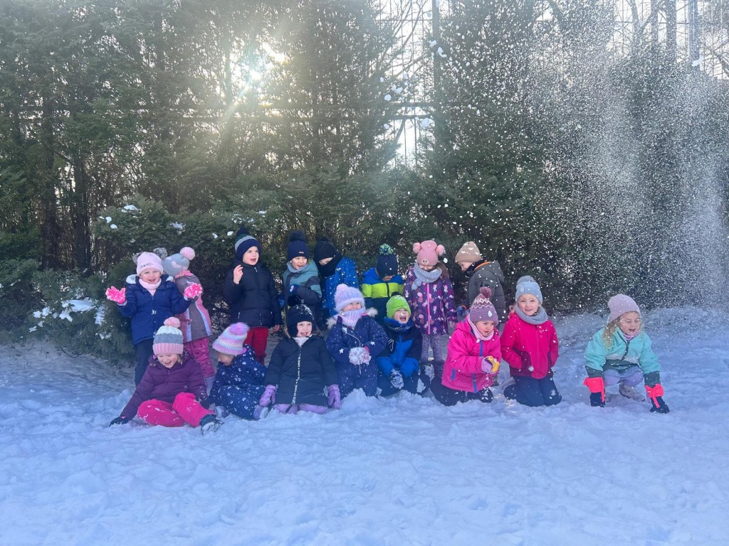 Zabawy na śniegu 