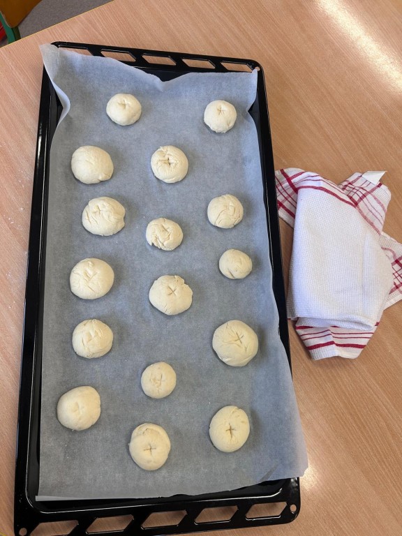 Pieczenie bułek 