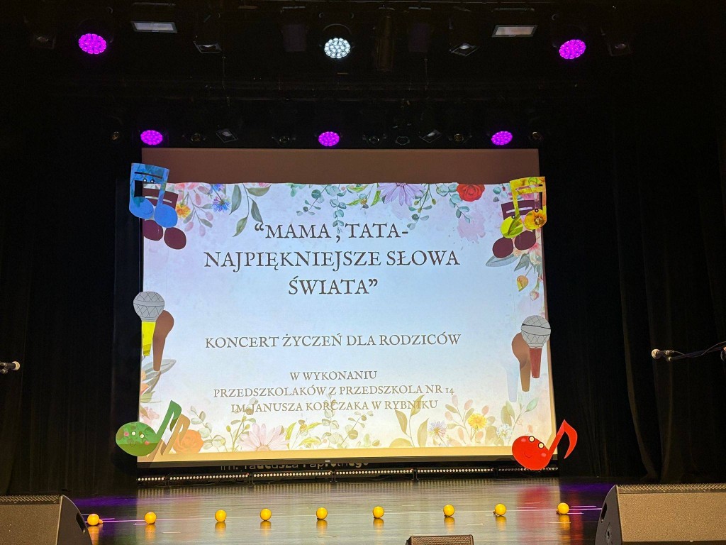 Slajd witający gości