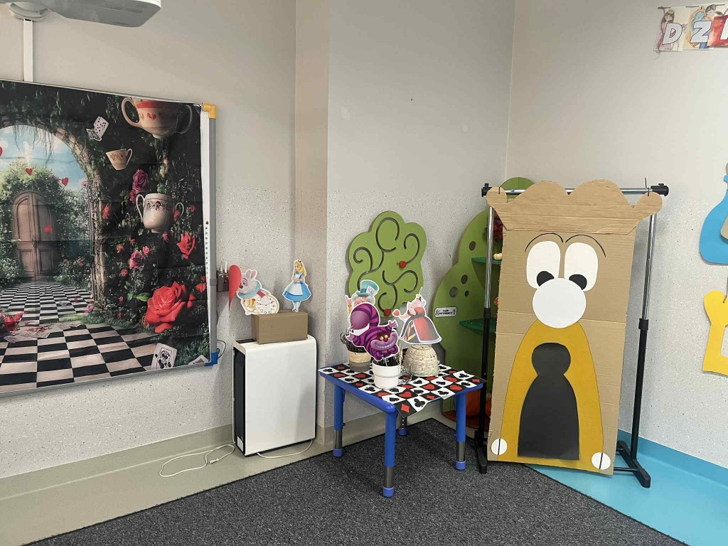 Dekoracja sali z Krainy czarów