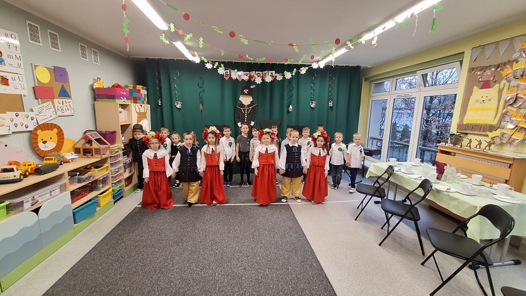 Występ dzieci dla górników 