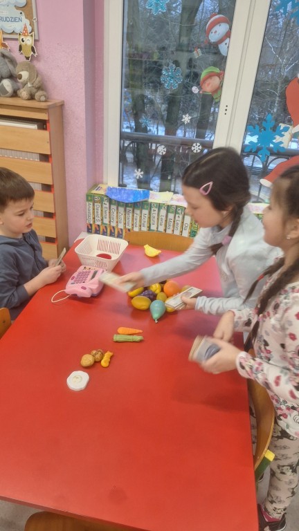 Zabawa w sprzedawcę