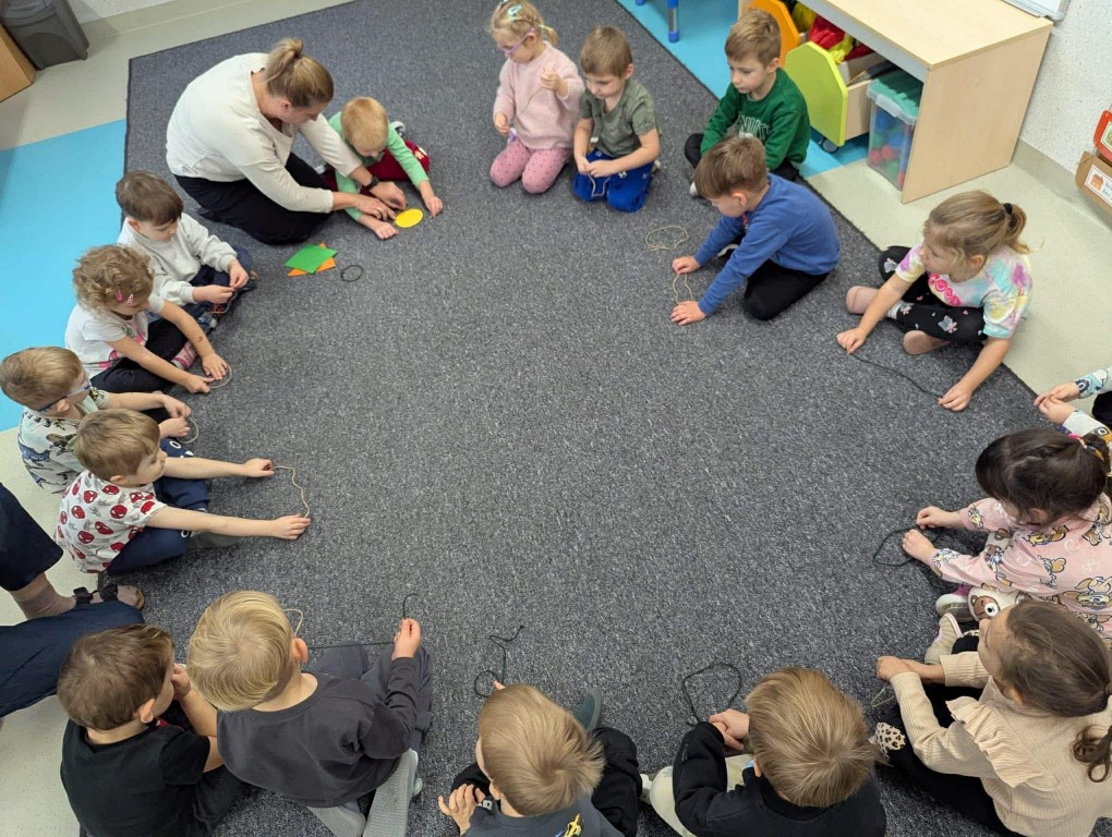 tworzymy koła ze szurka