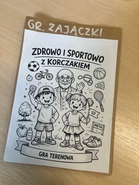 Okładka książeczki Zajączków do zbierania odznak
