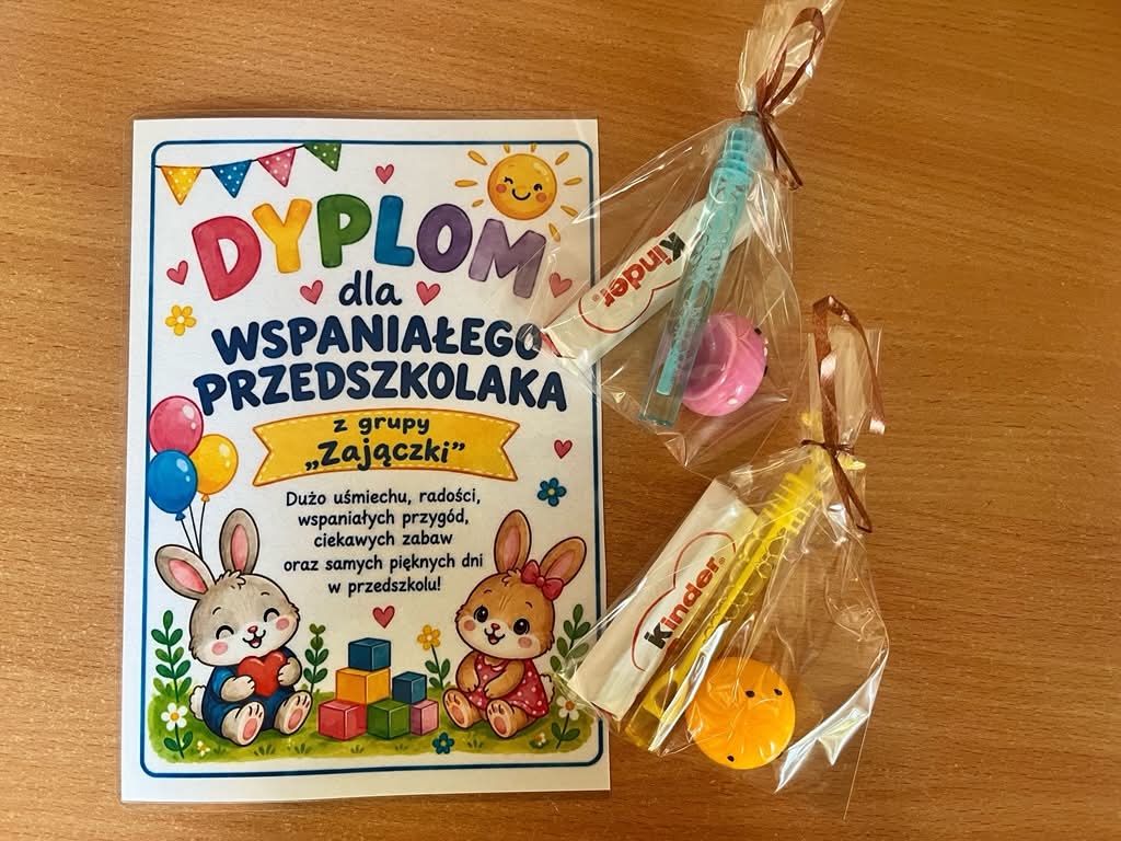 upominek dla dzieci z okazji dnia przedszkolaka